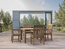 Chicago 5 Pieces Outdoor Square Dining Set