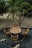 Andrew 5 Pieces OutdoorRound Folding Dining Set
