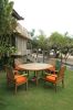 Brianna 5 Pieces Outdoor Oval Extension  Dining Set