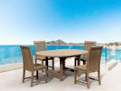 Chicago 4 Pieces Oval Extension Dining Set