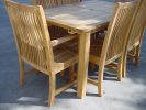 Chicago 7 Pieces Outdoor Rectangular Extension Dining Set