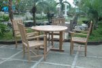 Wilshire 5 Pieces Outdoor Round Dining Set