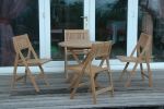 Windsor 5 Pieces Folding Outdoor Bistro Set