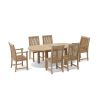 Chicago 7 Pieces Outdoor Oval Extension Dining Set