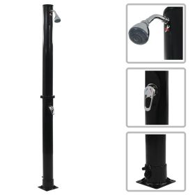 Solar Shower Black 84.3" 4.8 gal