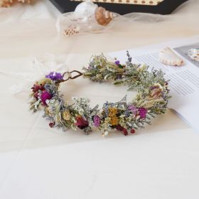 Baby Breath Crown, Dried Crown, Bride Crown, Wedding Crown, Daily Crown, Party Crown, Birthday Crown. (Option: Child)